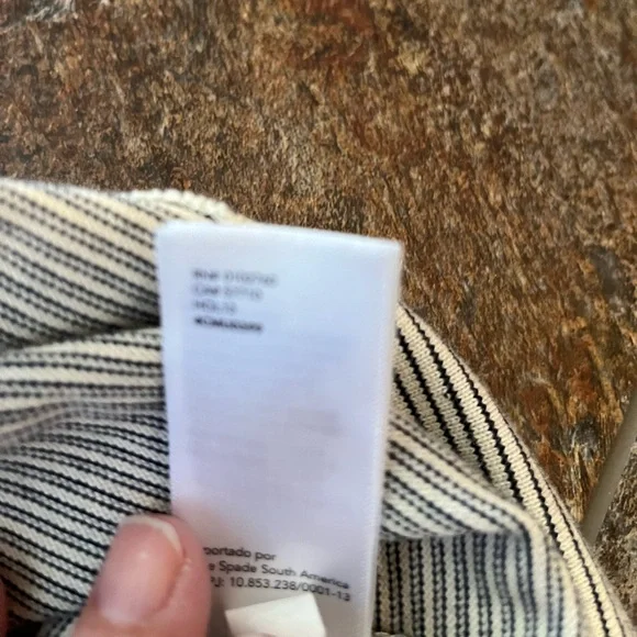 New Kate Spade Saturday contemporary striped mini bodycon dress. Size small. - Picture 11 of 13